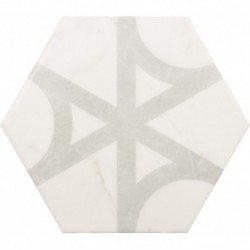 Carrara Hexagon Flow 17,5X20 G1 Eq 23103