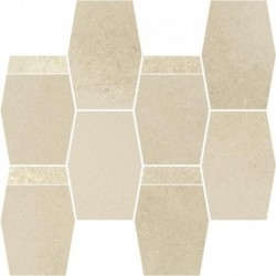 Naturstone Beige Mozaika Cieta Hexagon Mix 28,6X23,3