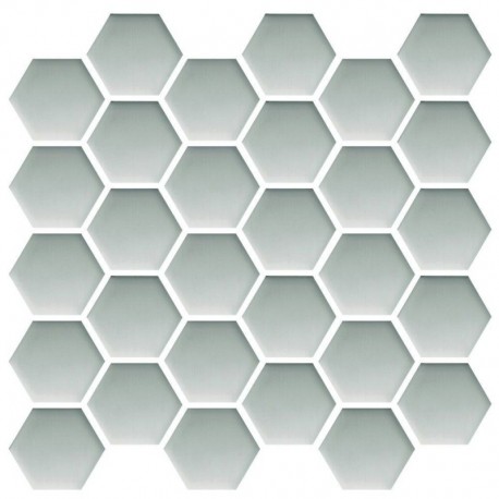 Mozaika Platinum Glass Hexagon 25X25,8 G.1
