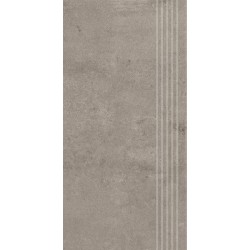Pure Art Dark Grey Stopnica Prosta Nacinana Mat. 29,8X59,8 G.1